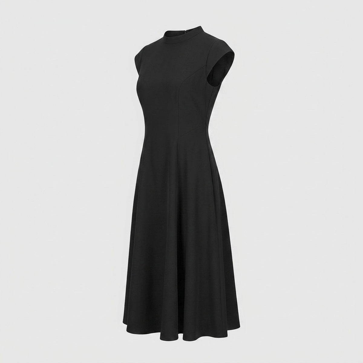 Cap Sleeve Midi Dress Vella