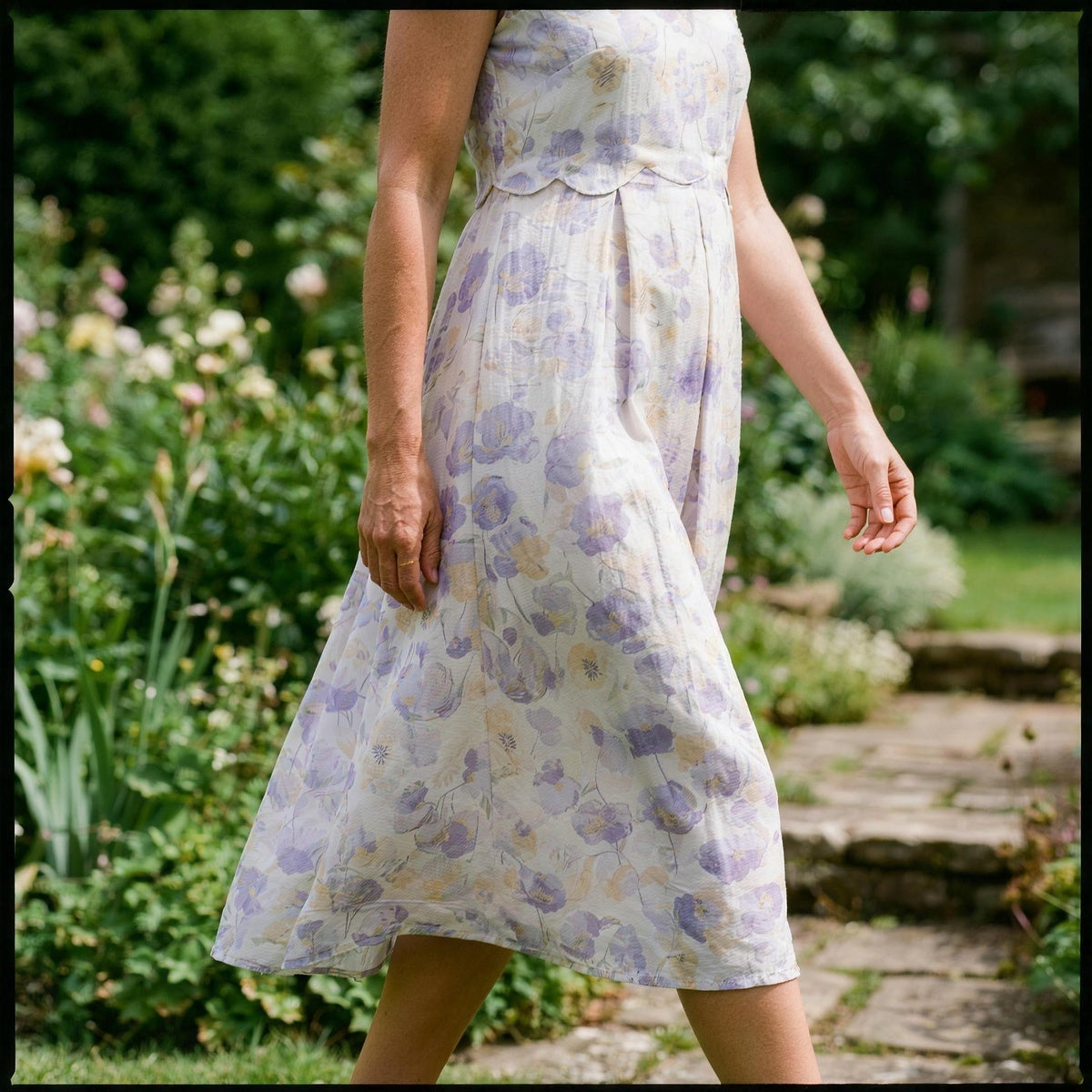Carnation Linen Maxi Dress