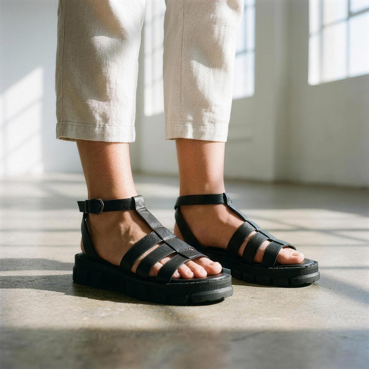 Comfort Leather Sandals