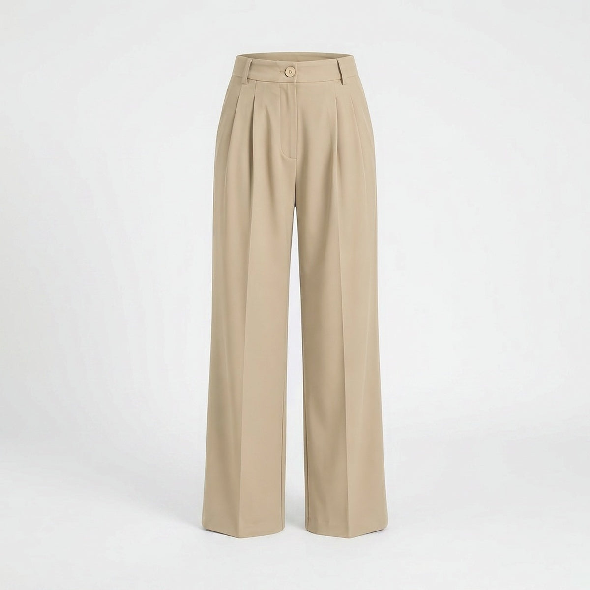 High Waist Tailored Pants