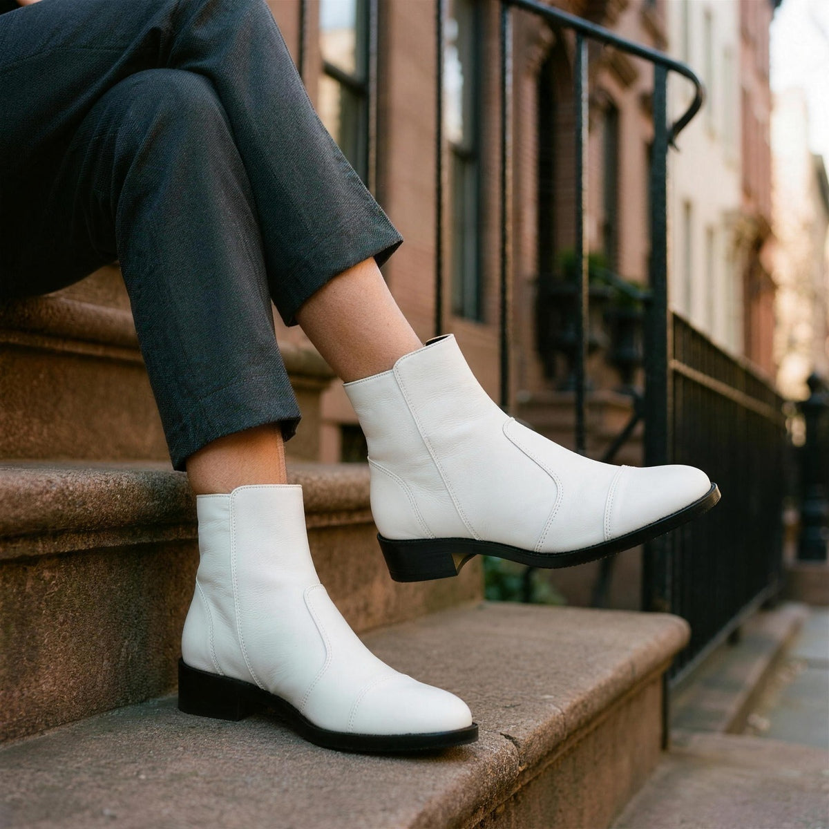 Leather Ankle Boots Talenne