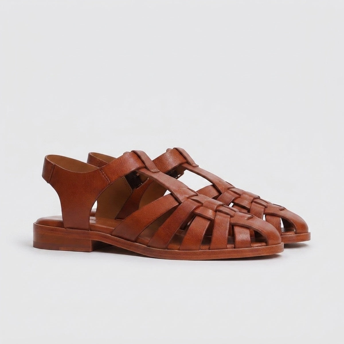 Leather Fisherman Sandals