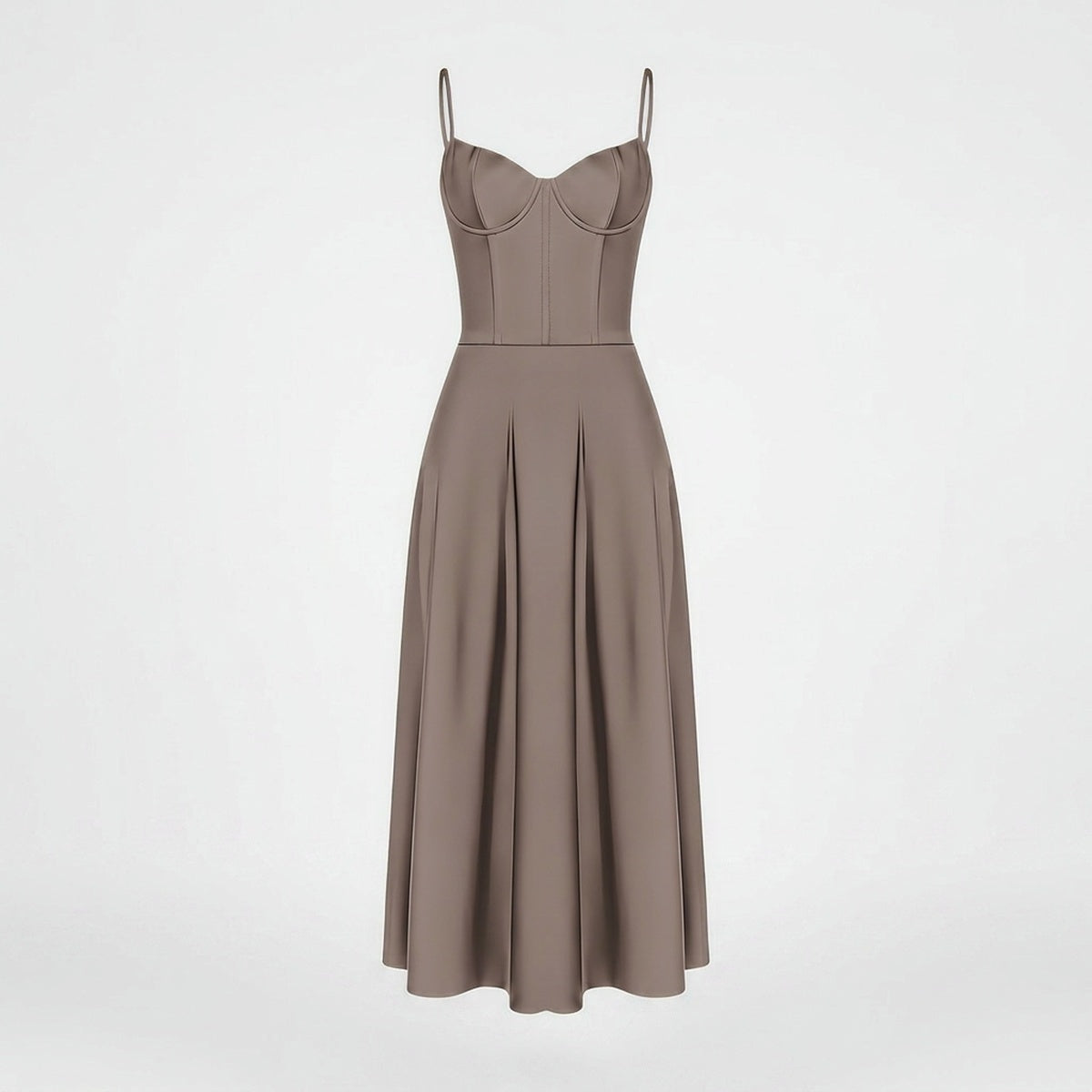 Corset Midi Dress Monaco