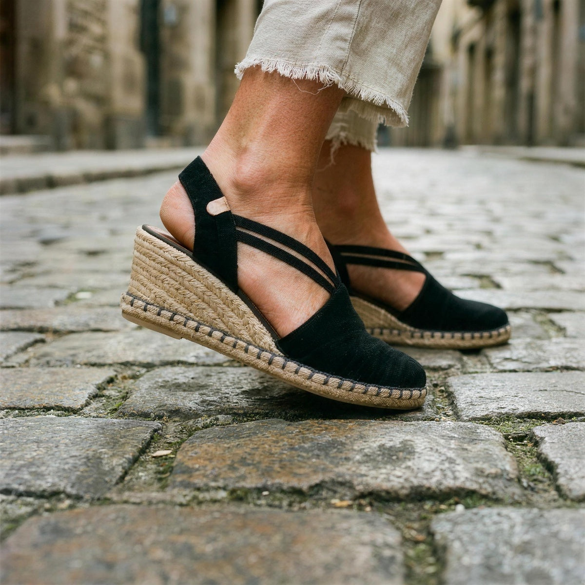 Malaga Wedge Espadrilles
