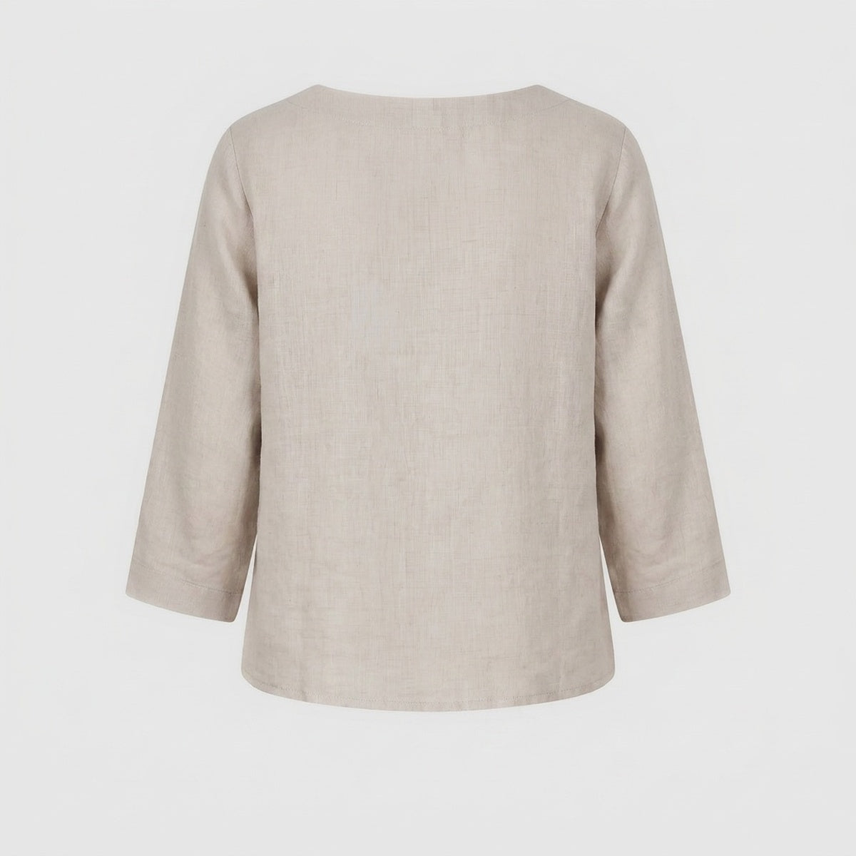 Nyla Asymmetric Linen Top