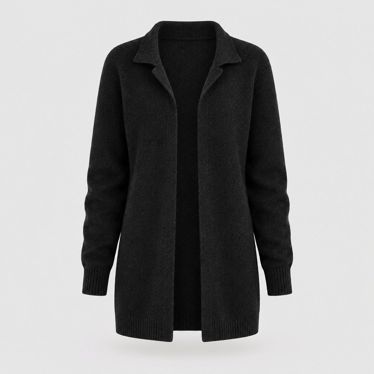 Open Front Longline Cardigan