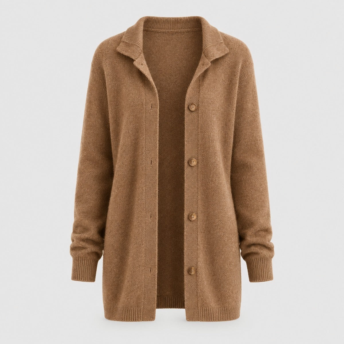 Open Front Longline Cardigan