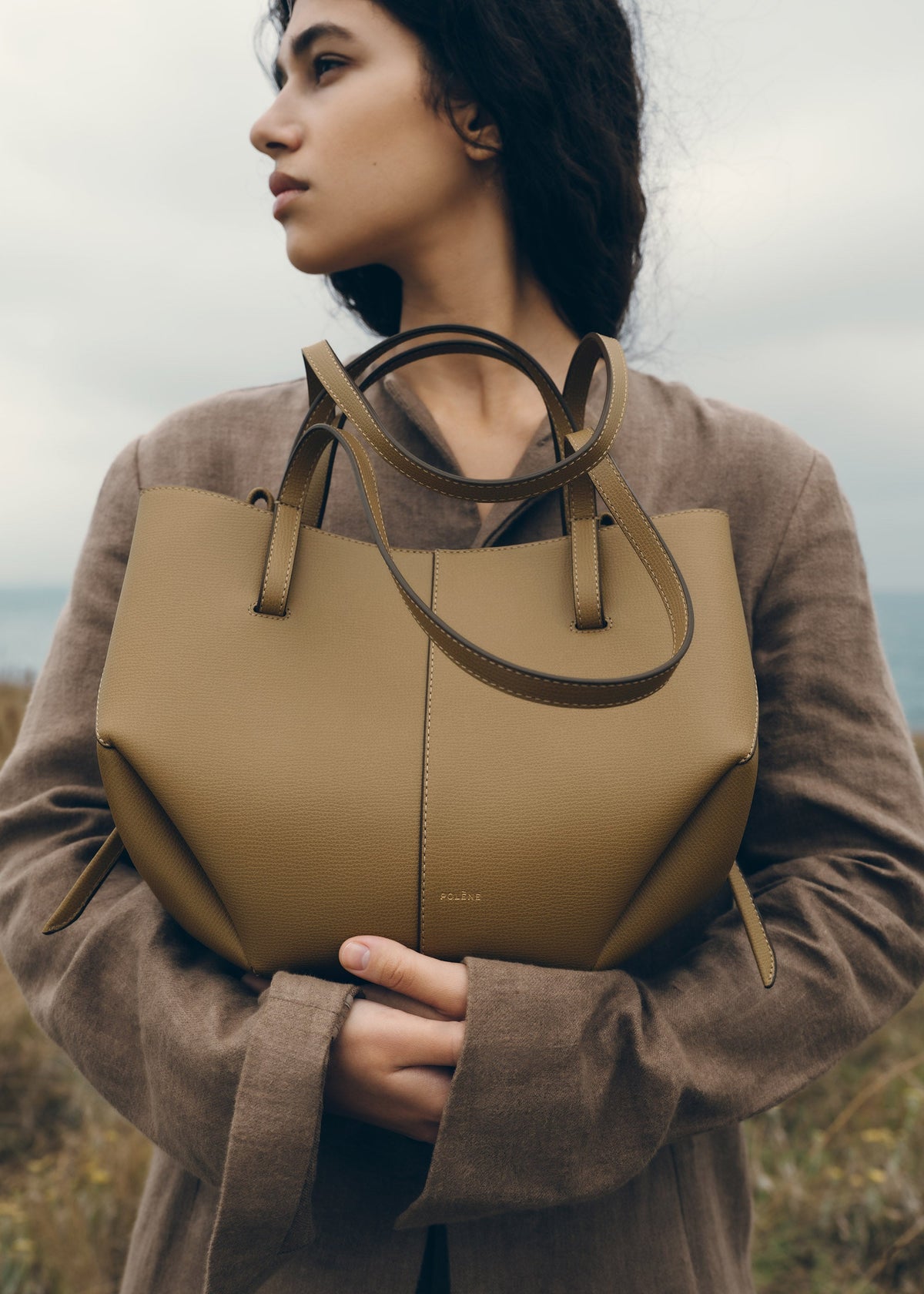 PLNE - Cyme Mini - Textured Smoky Olive