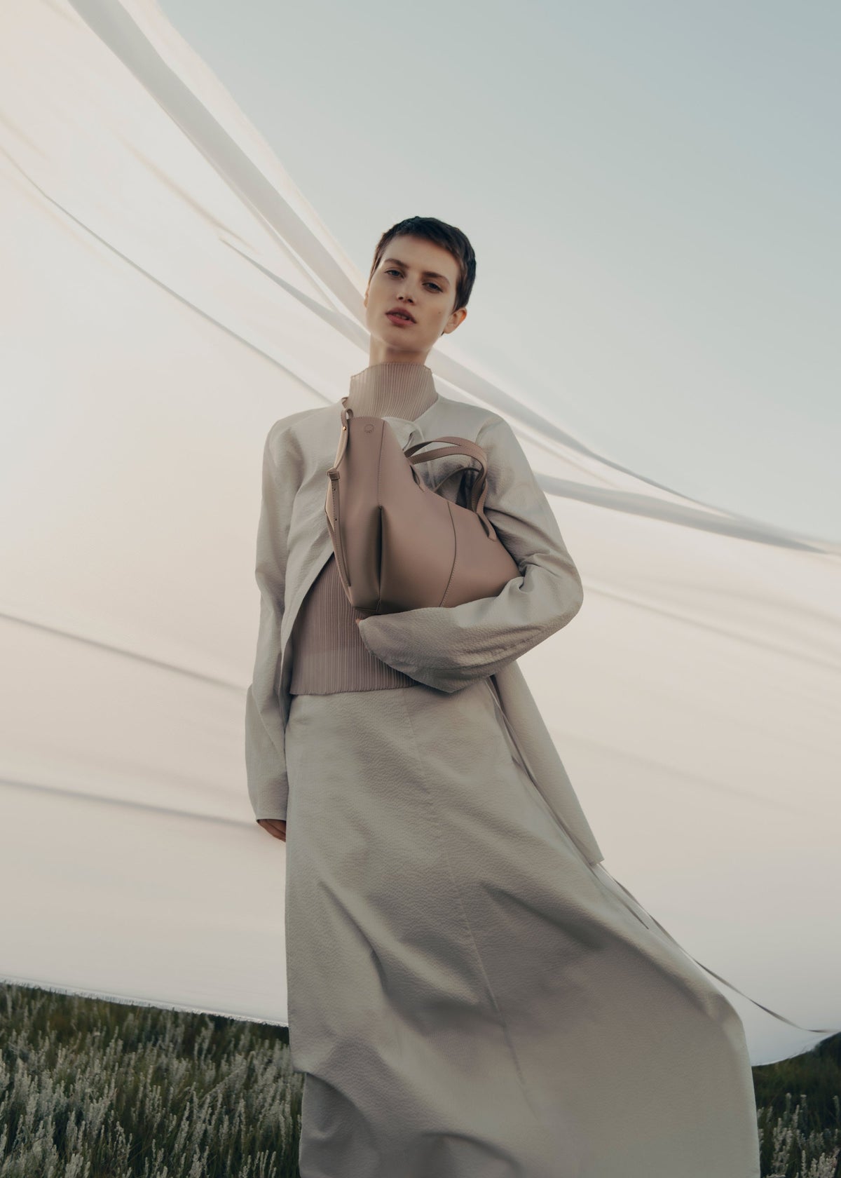 PLNE - Cyme Mini - Textured Taupe