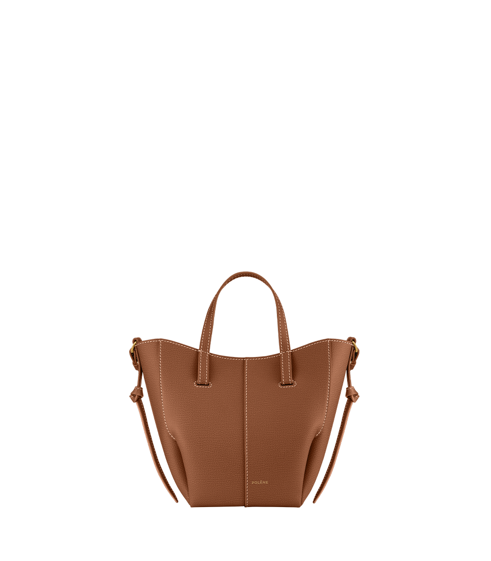 PLNE - Cyme Tote Nano - Textured Camel
