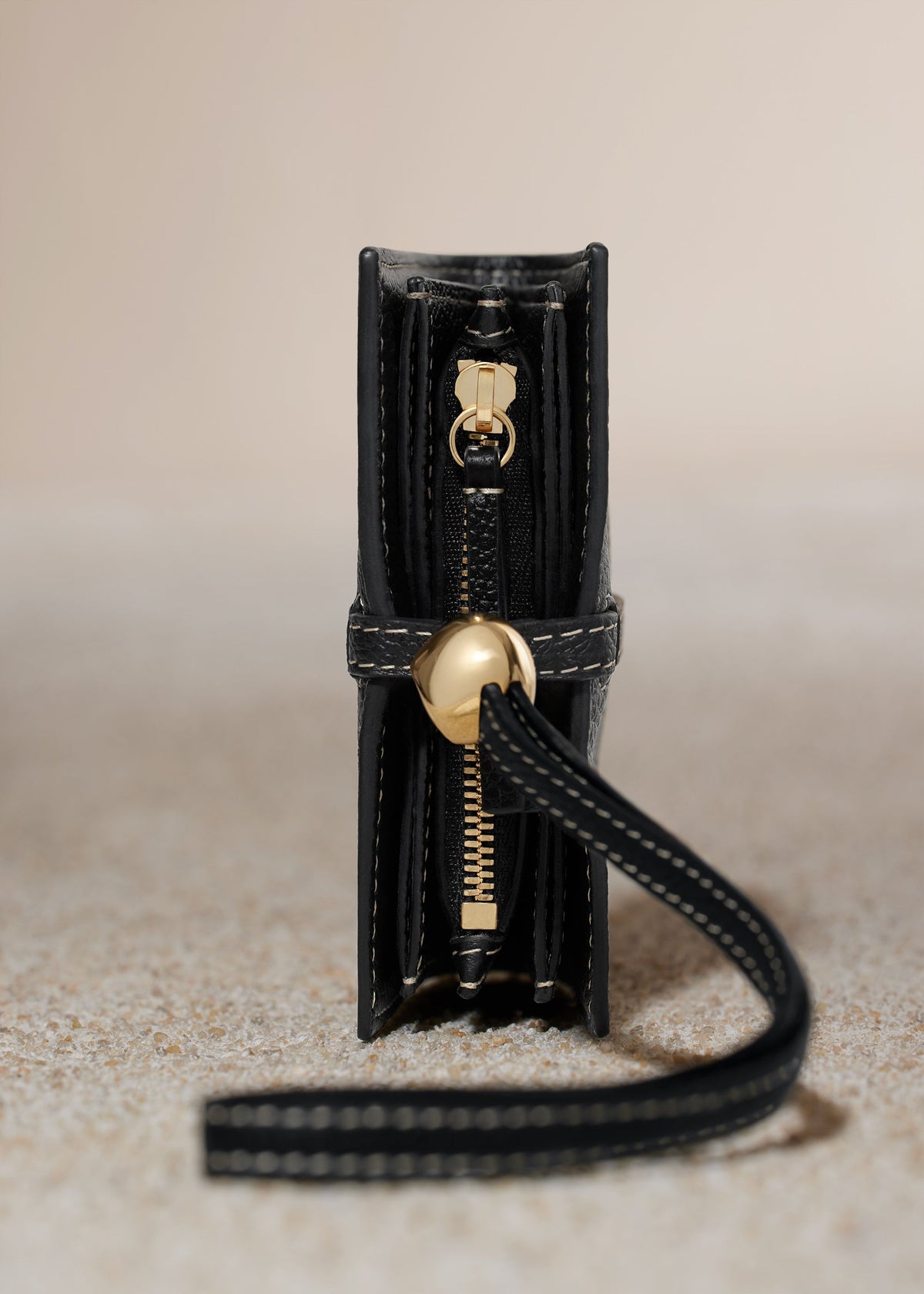PLNE - Kayé Card Holder - Textured Black