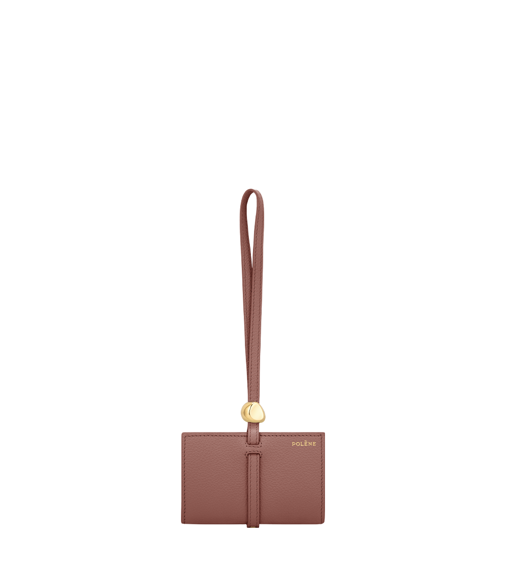 PLNE - Kayé Card Holder - Textured Duo Blush