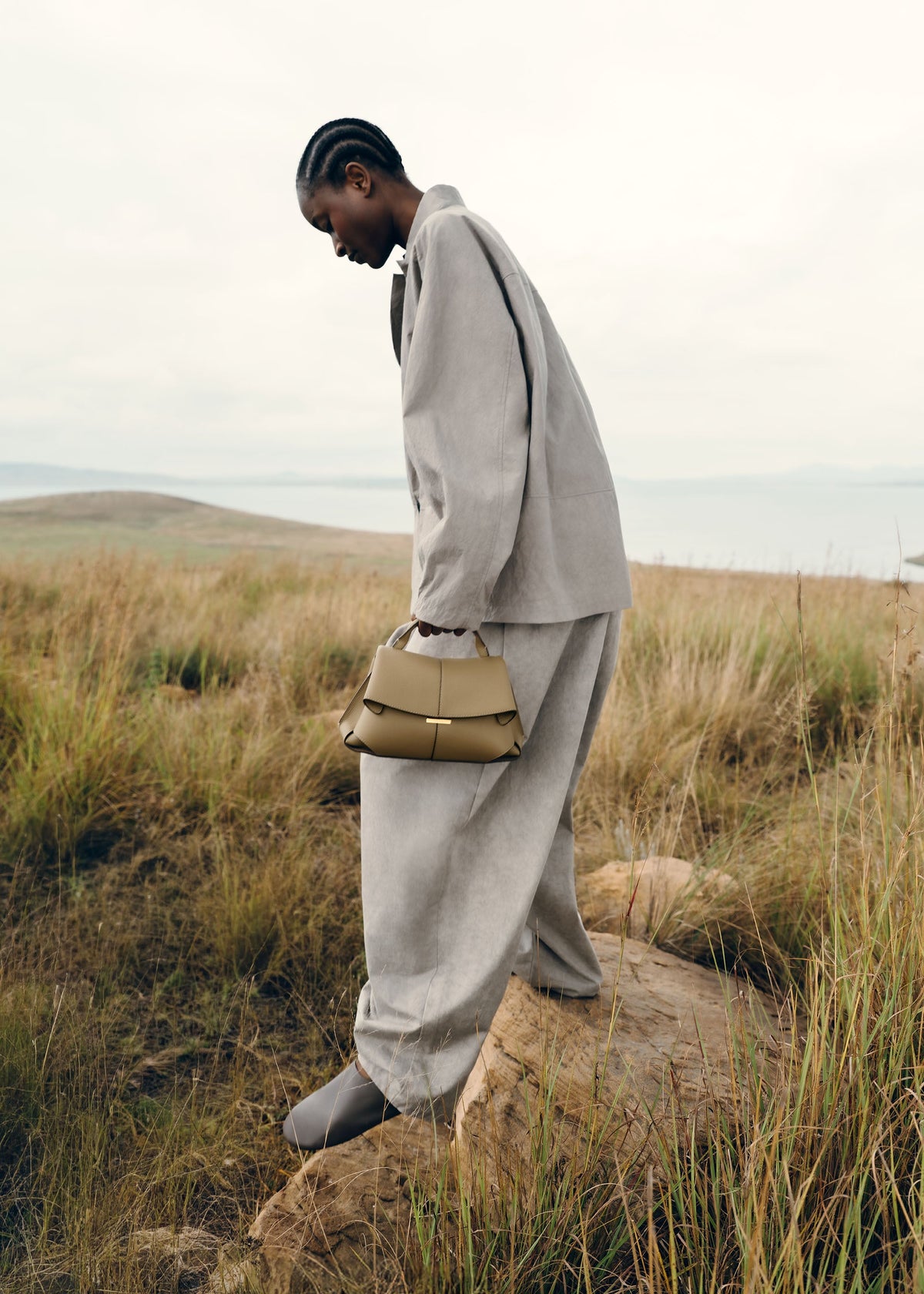 PLNE - Mokki Mini - Textured Smoky Olive