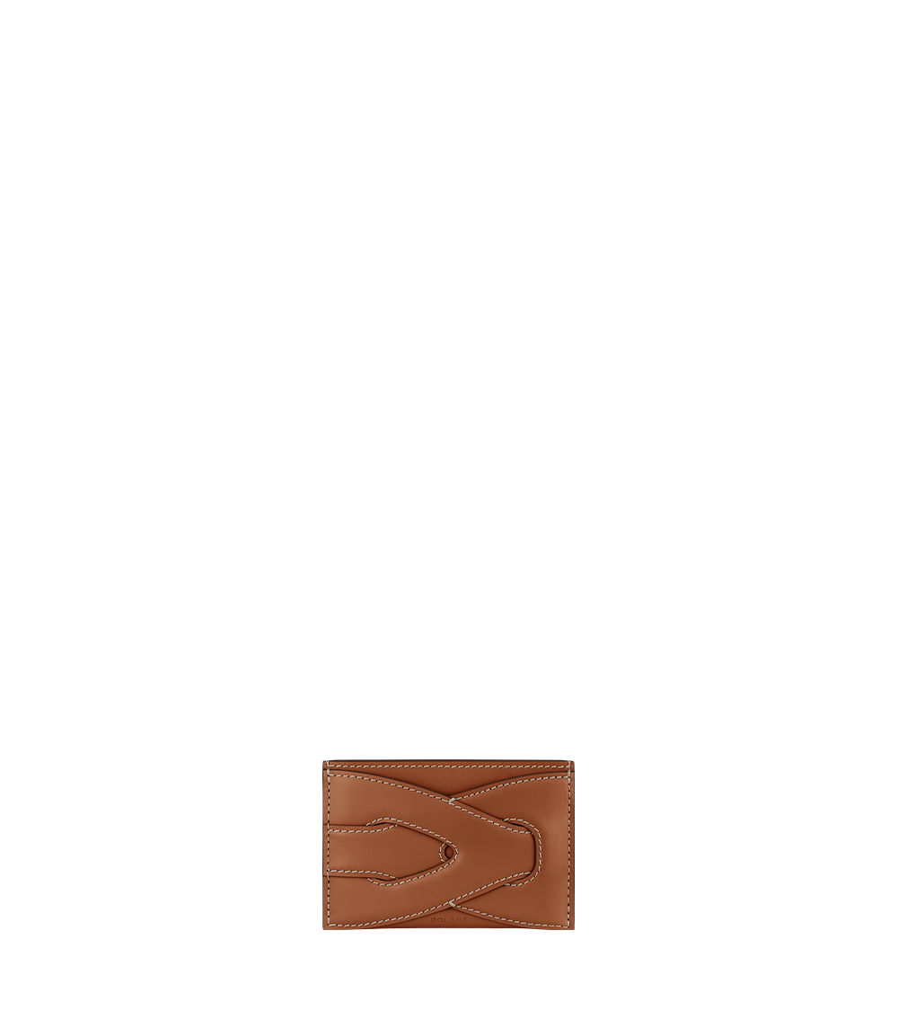 PLNE - Nodde Card Holder - Cognac