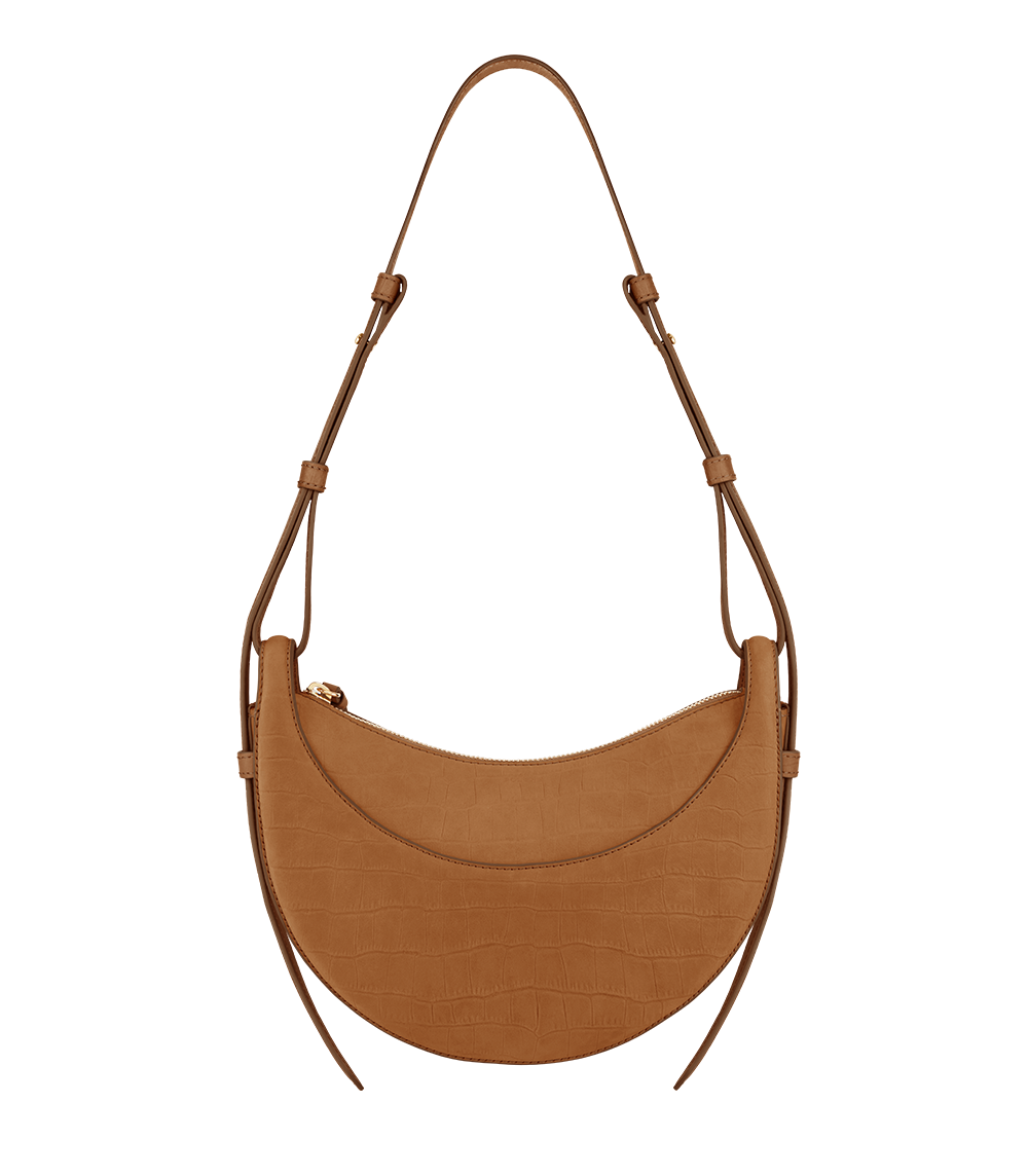 PLNE - Numéro Dix - Crocodile Nubuck Cinnamon
