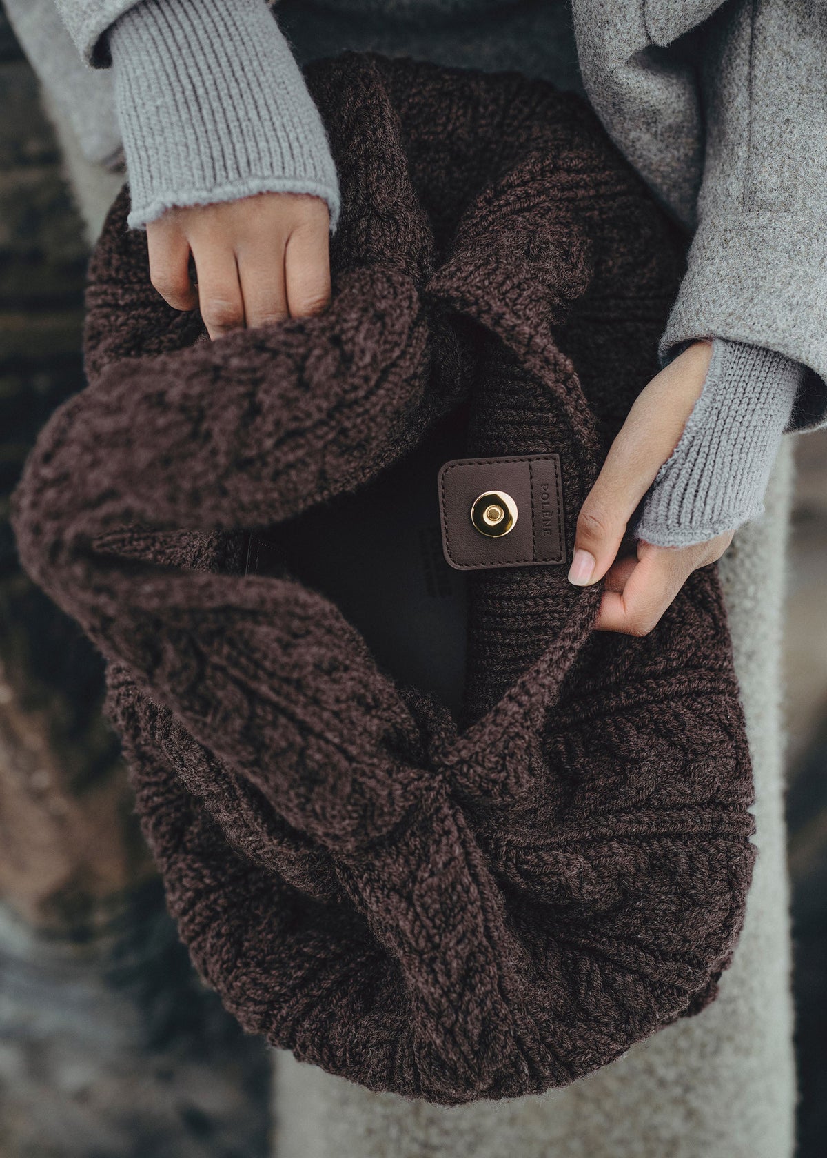 PLNE - Numéro Neuf Large - Merino Ebony