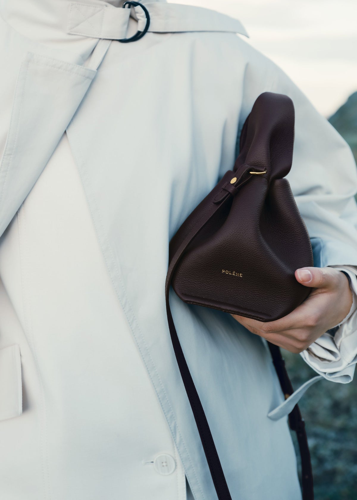 PLNE - Numéro Neuf Mini - Textured Plum