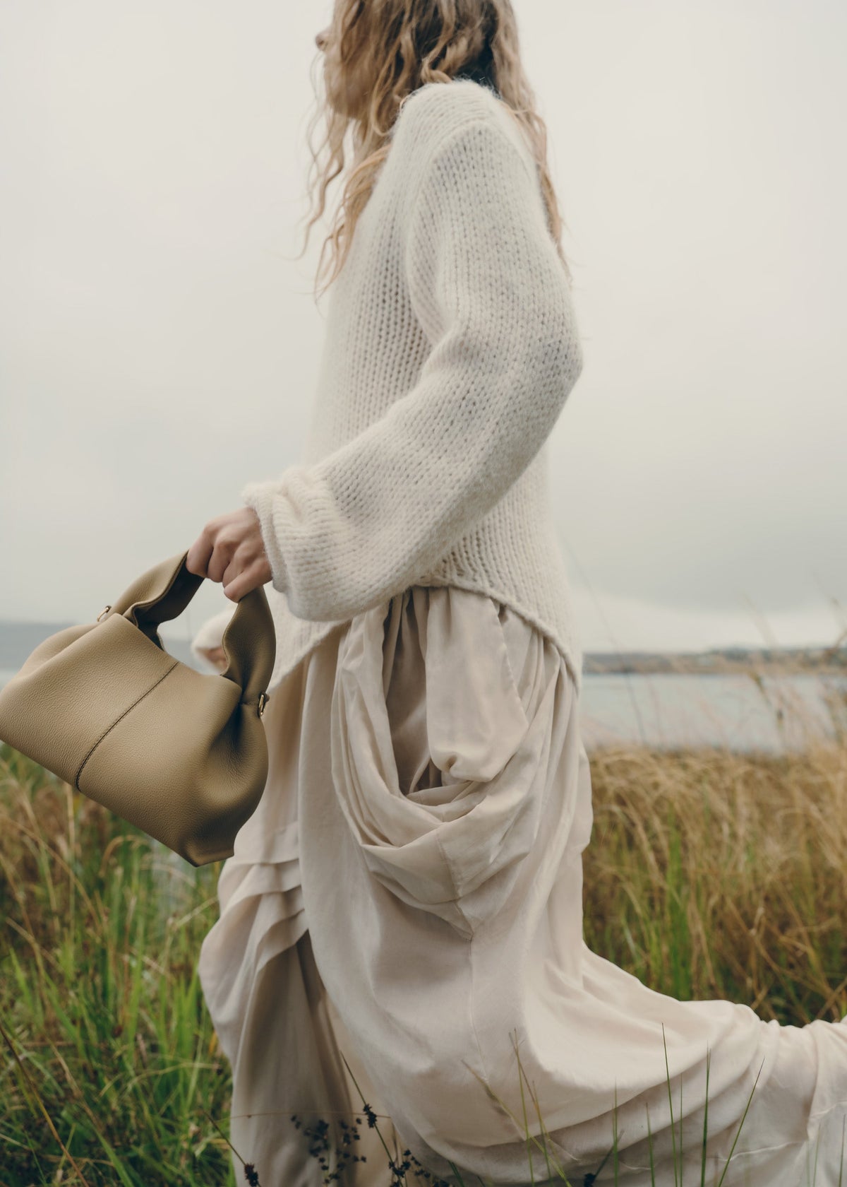 PLNE - Numéro Neuf Mini - Textured Smoky Olive