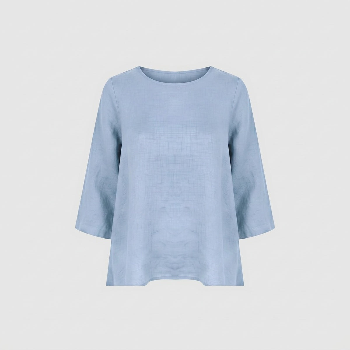 Anna Asymmetric Linen Top