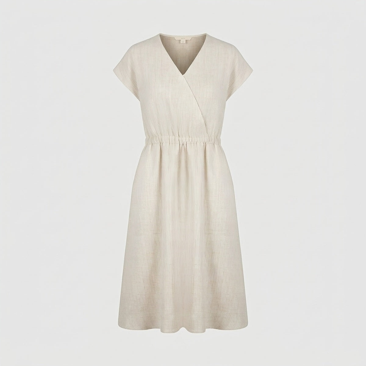 Aria Striped Linen Mini Dress