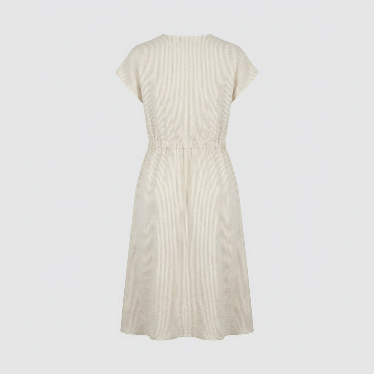 Aria Striped Linen Mini Dress
