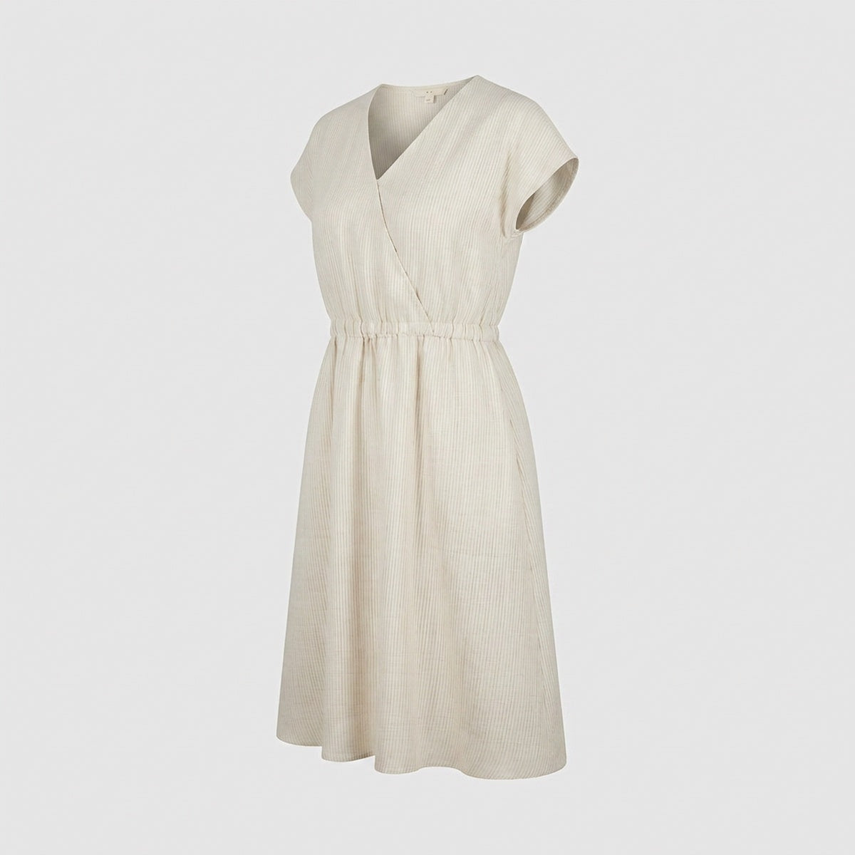 Aria Striped Linen Mini Dress