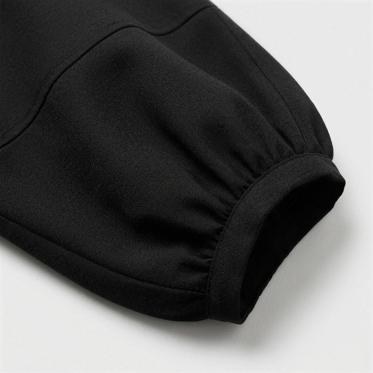 Balloon Sleeve Midi Dress