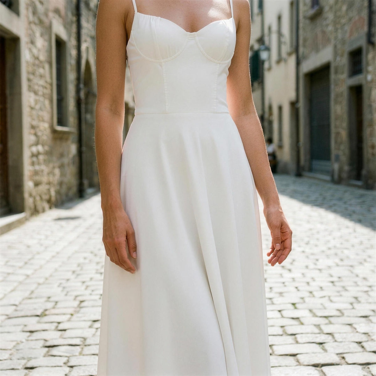 Corset Midi Dress Monaco