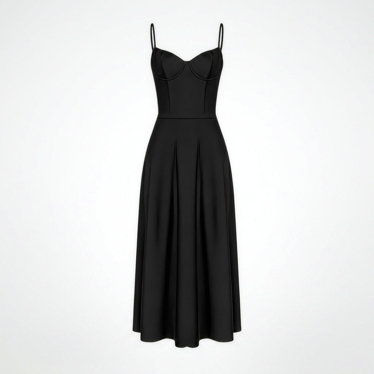 Corset Midi Dress Monaco