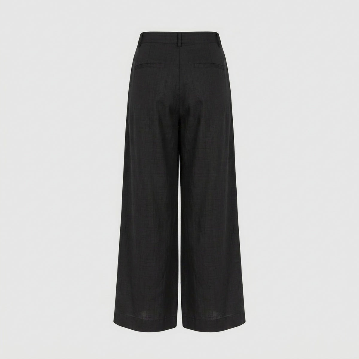 Kaya Buttoned Linen Trousers