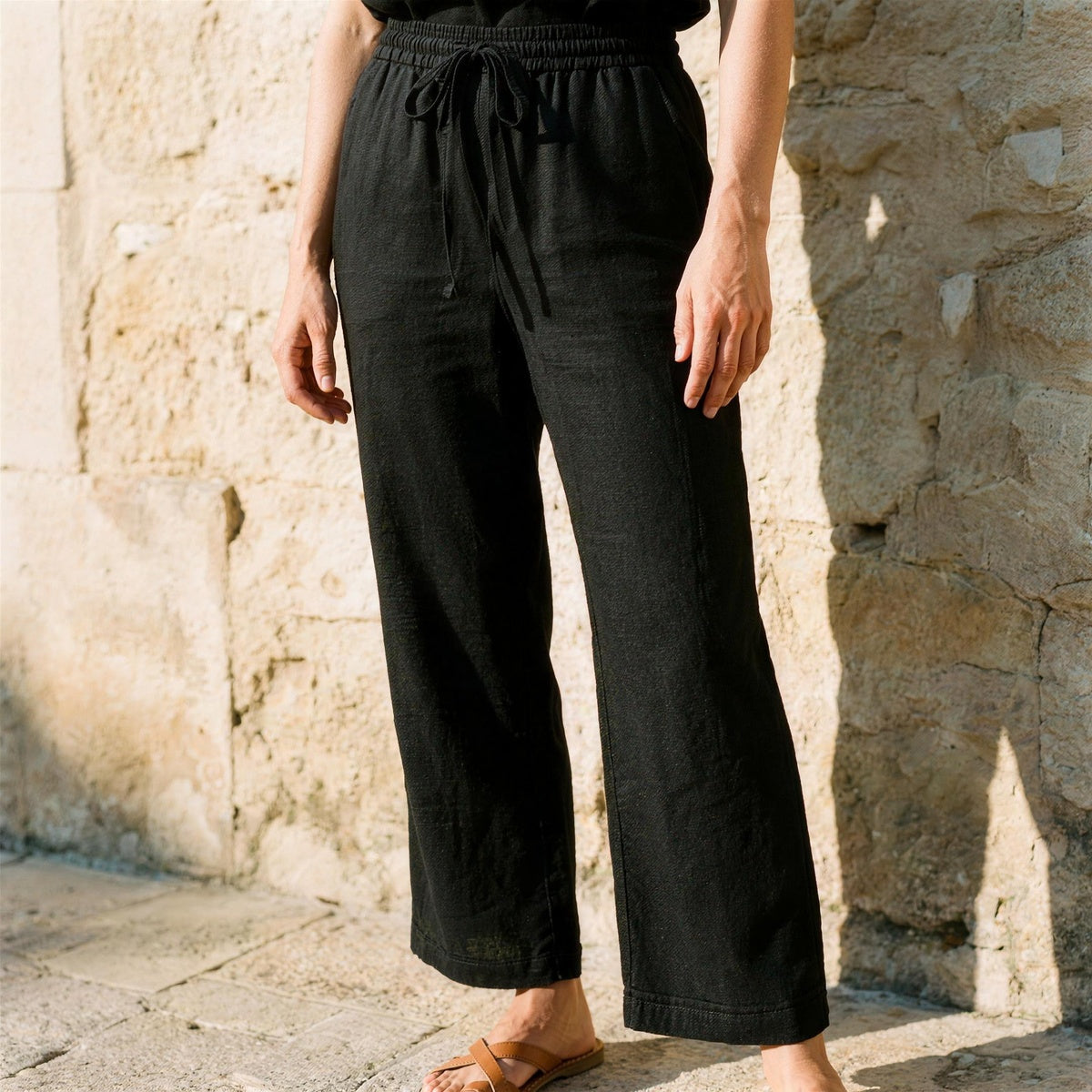 Lyon Classic Linen Trousers