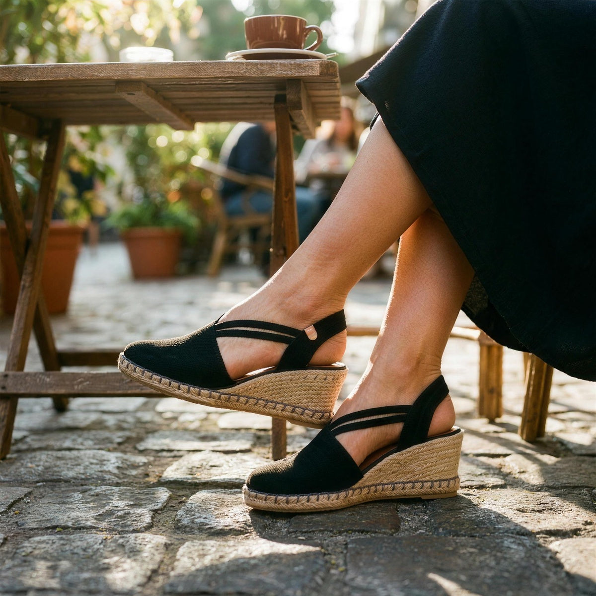 Malaga Wedge Espadrilles