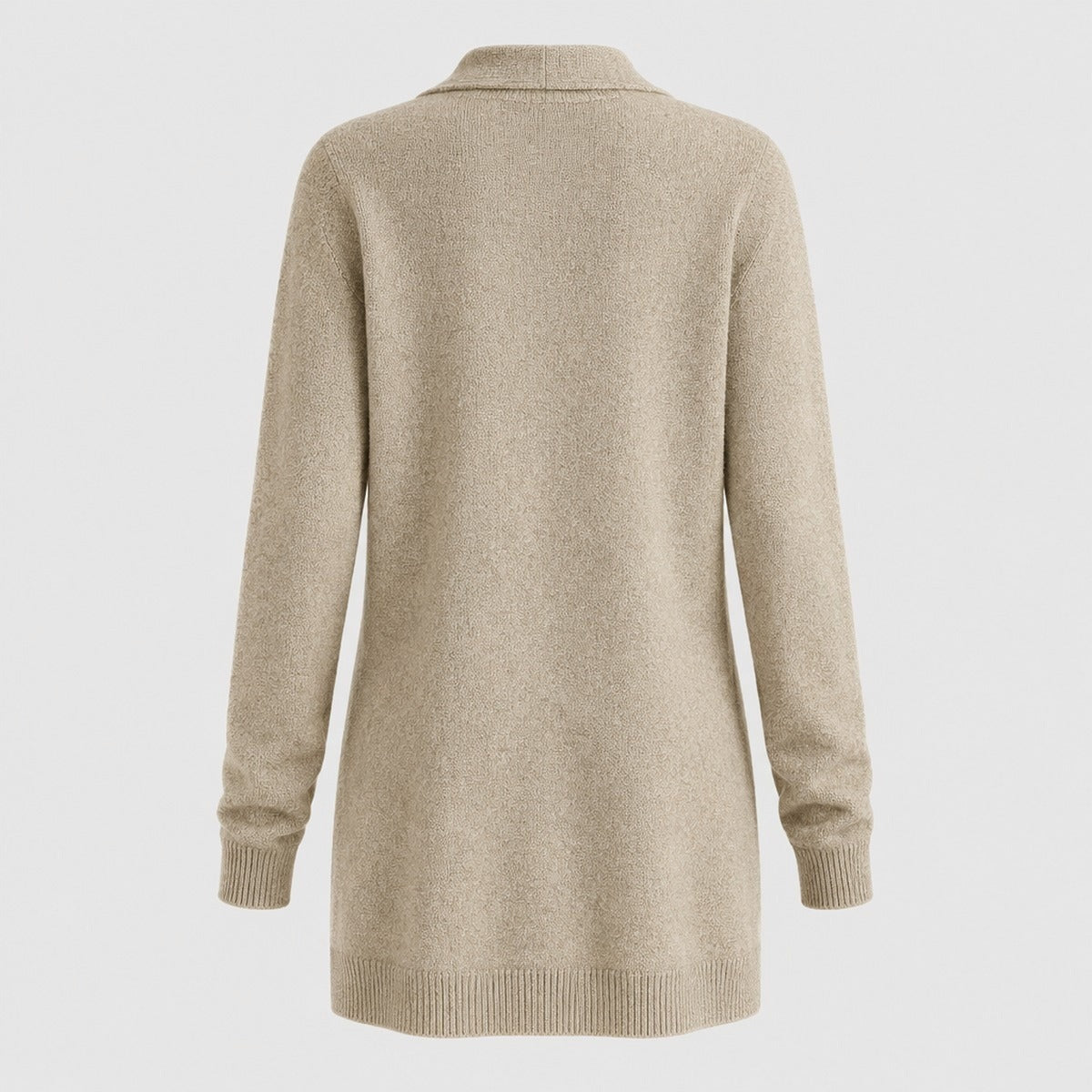 Open Front Longline Cardigan
