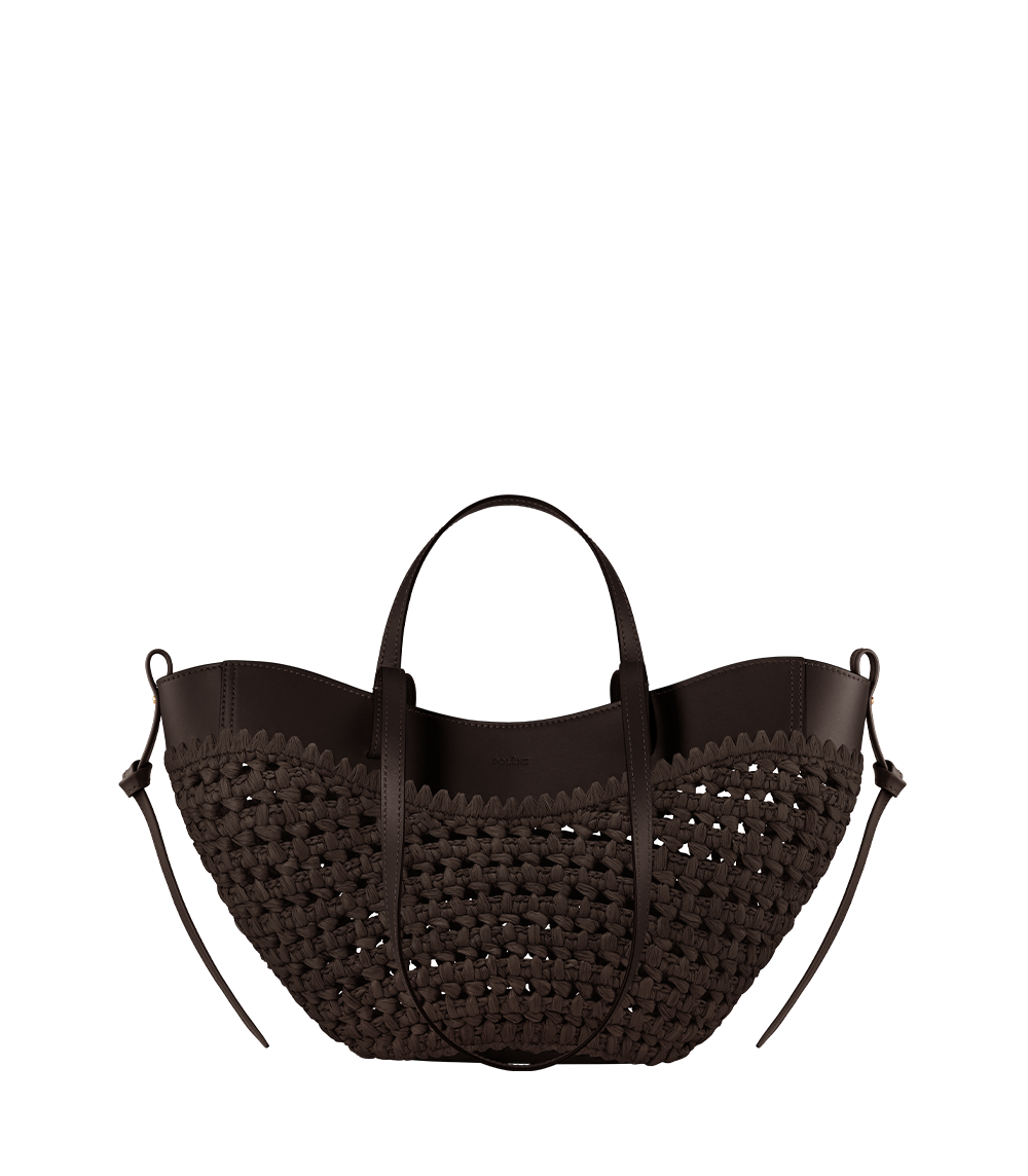 PLNE - Cyme Mini - Raffia Ebony