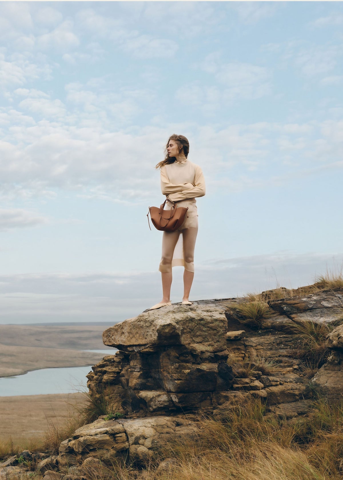 PLNE - Cyme Mini - Textured Camel