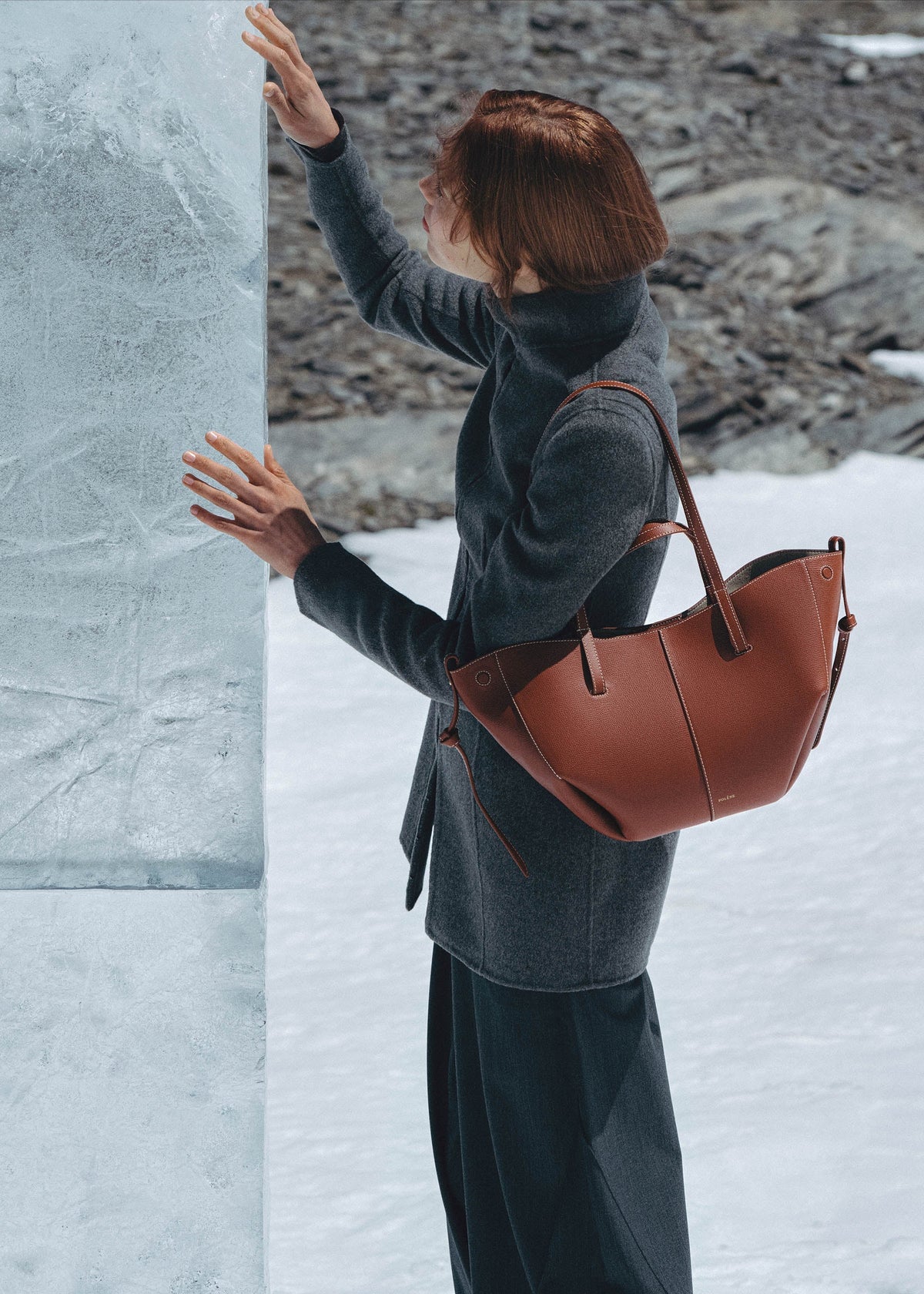 PLNE - Cyme Mini - Textured Cognac