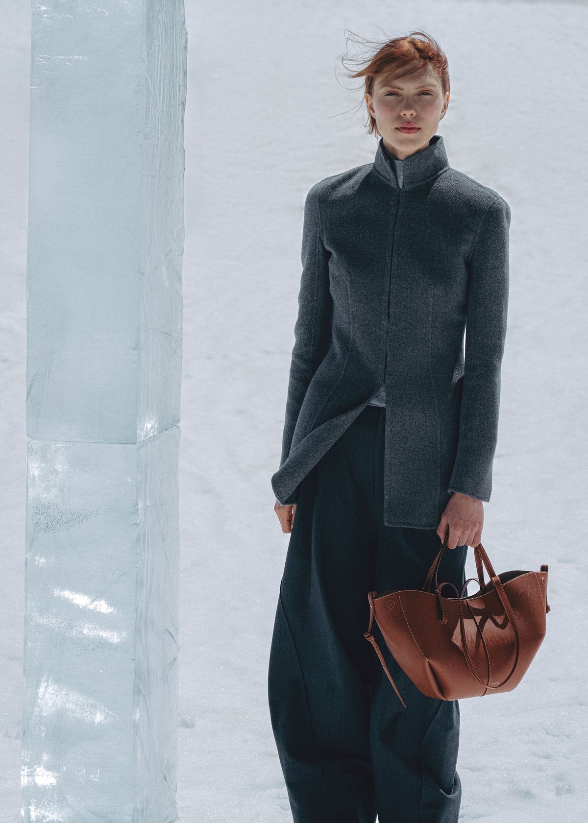 PLNE - Cyme Mini - Textured Cognac