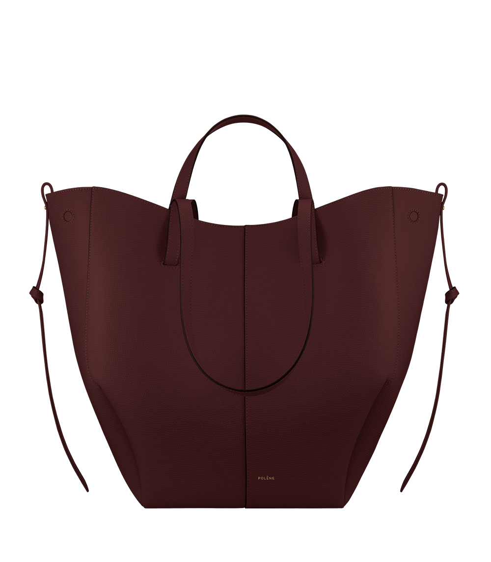 PLNE - Cyme Tote - Textured Black Cherry