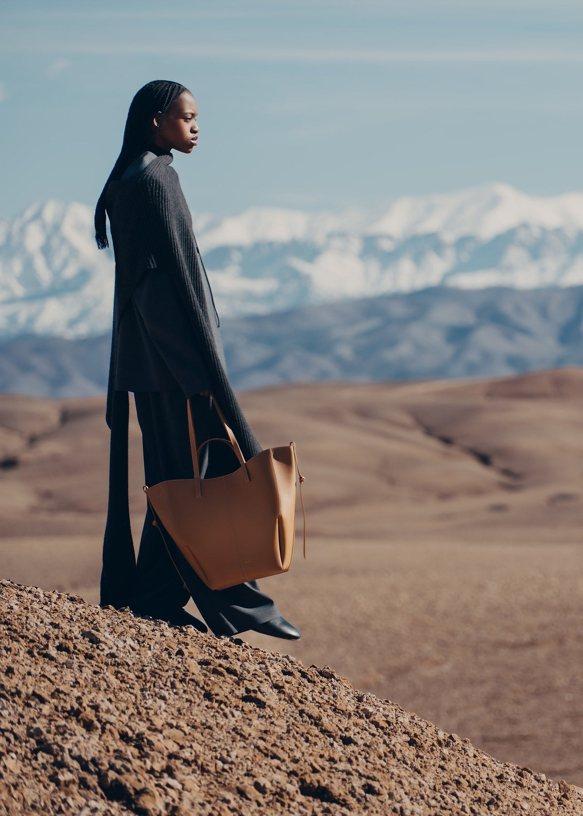 PLNE - Cyme Tote - Textured Camel