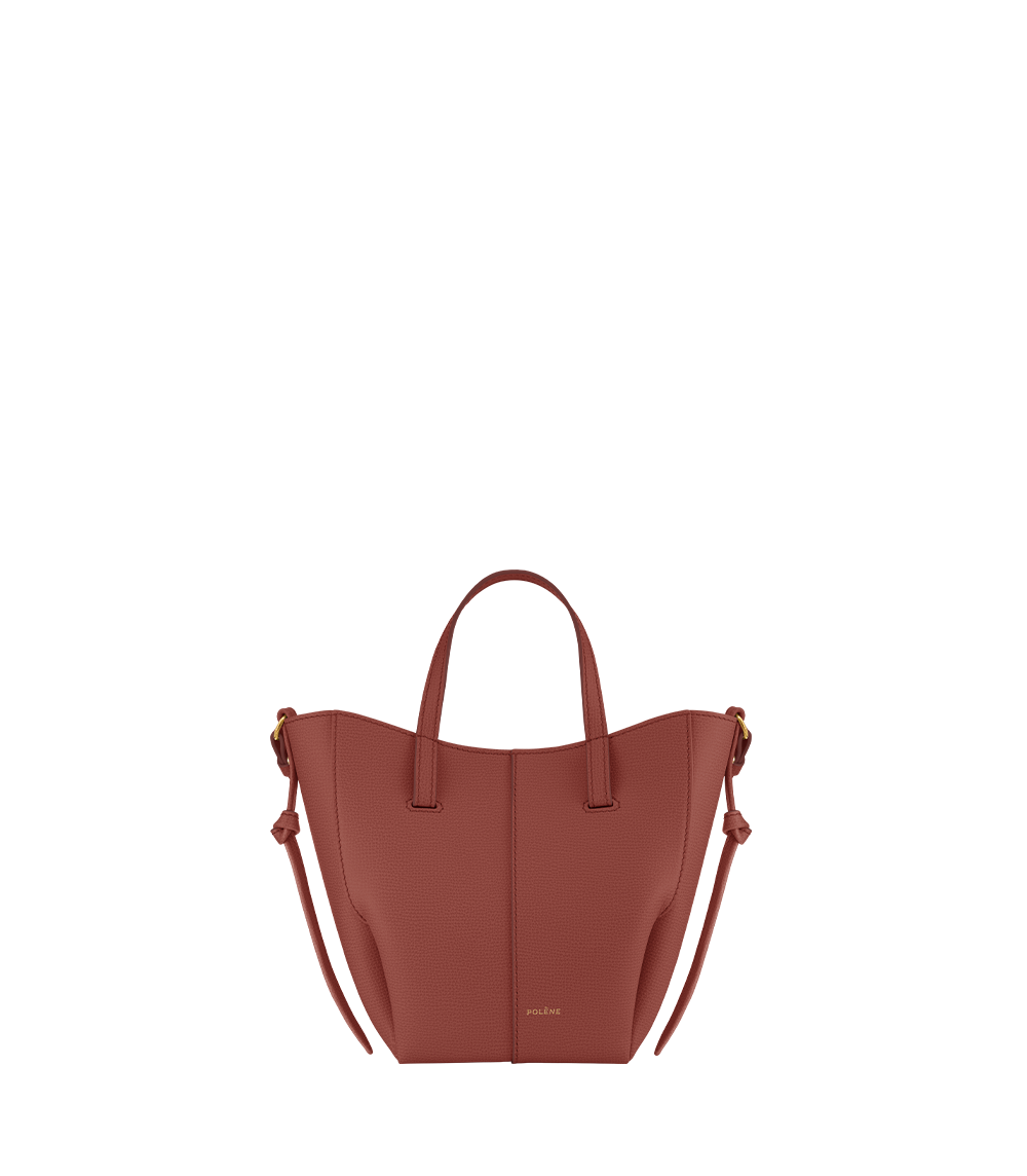 PLNE - Cyme Tote Nano - Textured Terracotta