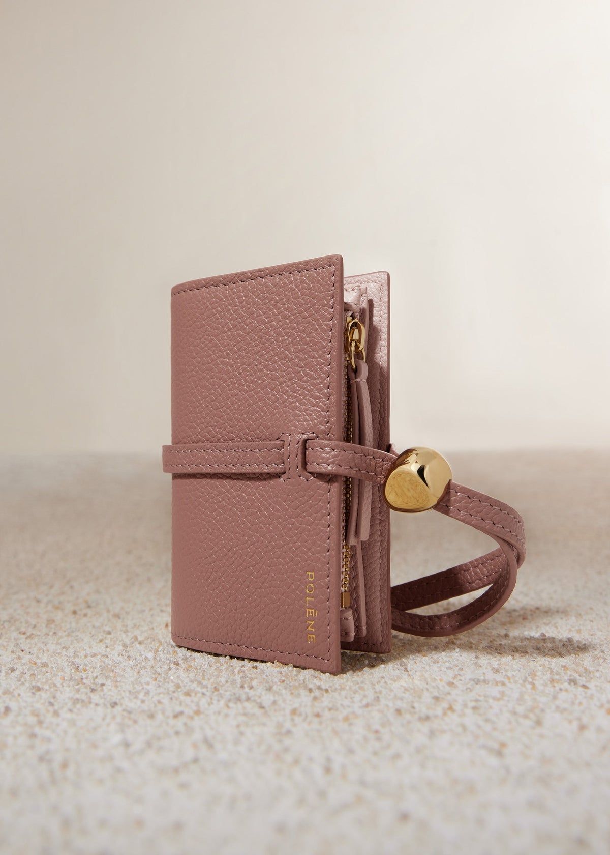 PLNE - Kayé Card Holder - Textured Duo Blush