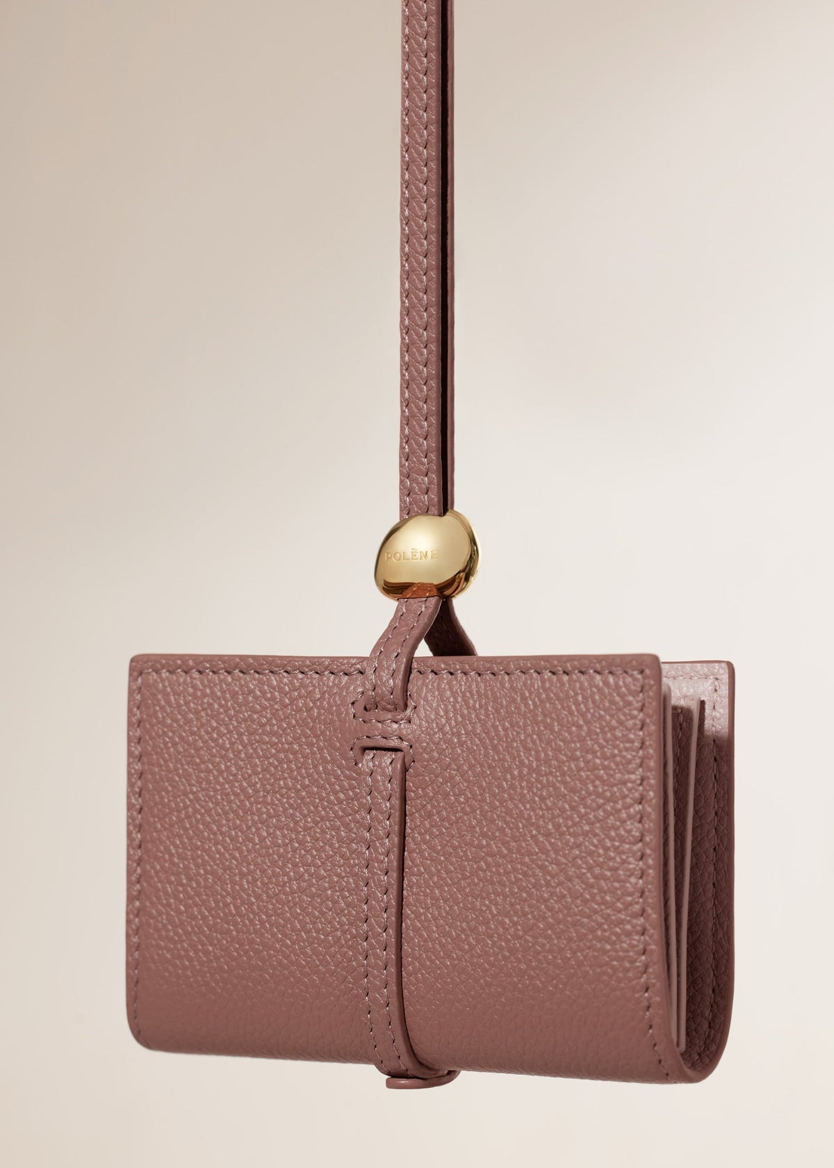 PLNE - Kayé Card Holder - Textured Duo Blush