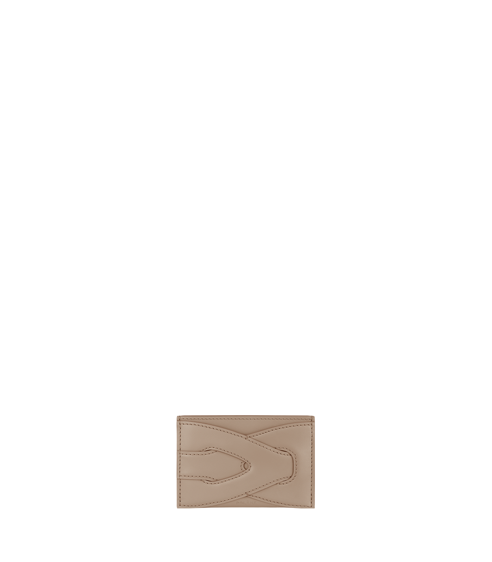 PLNE - Nodde Card Holder - Taupe