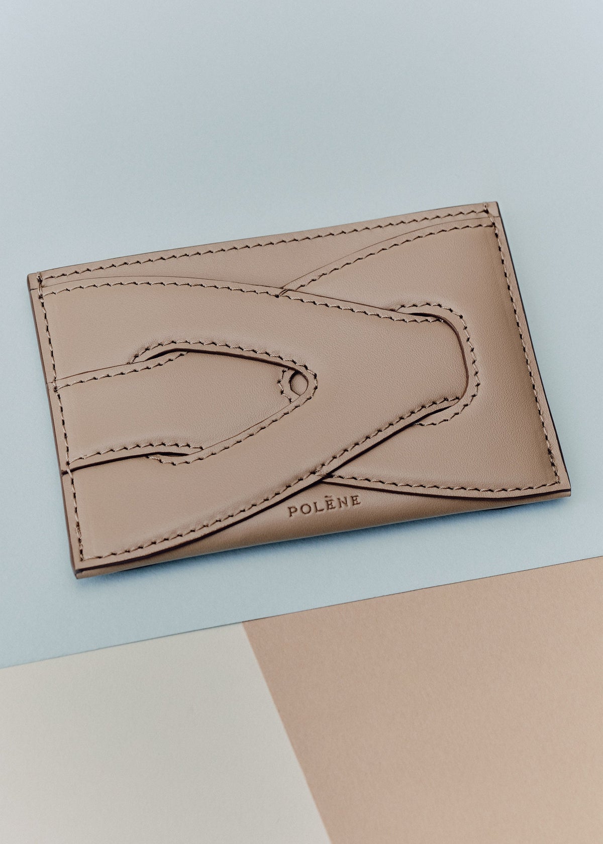 PLNE - Nodde Card Holder - Taupe