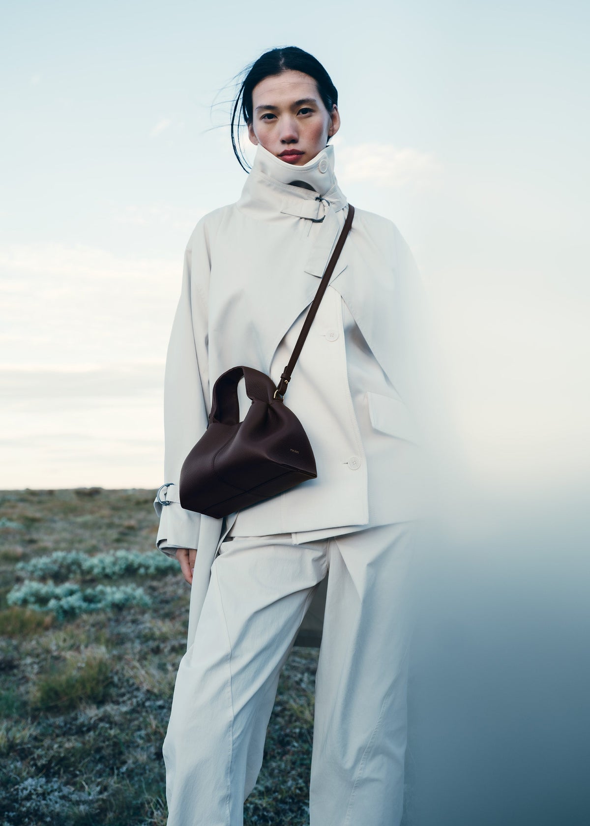 PLNE - Numéro Neuf Mini - Textured Plum