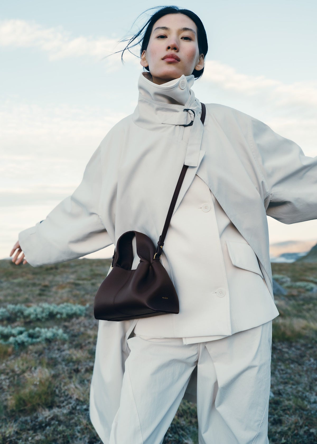 PLNE - Numéro Neuf Mini - Textured Plum