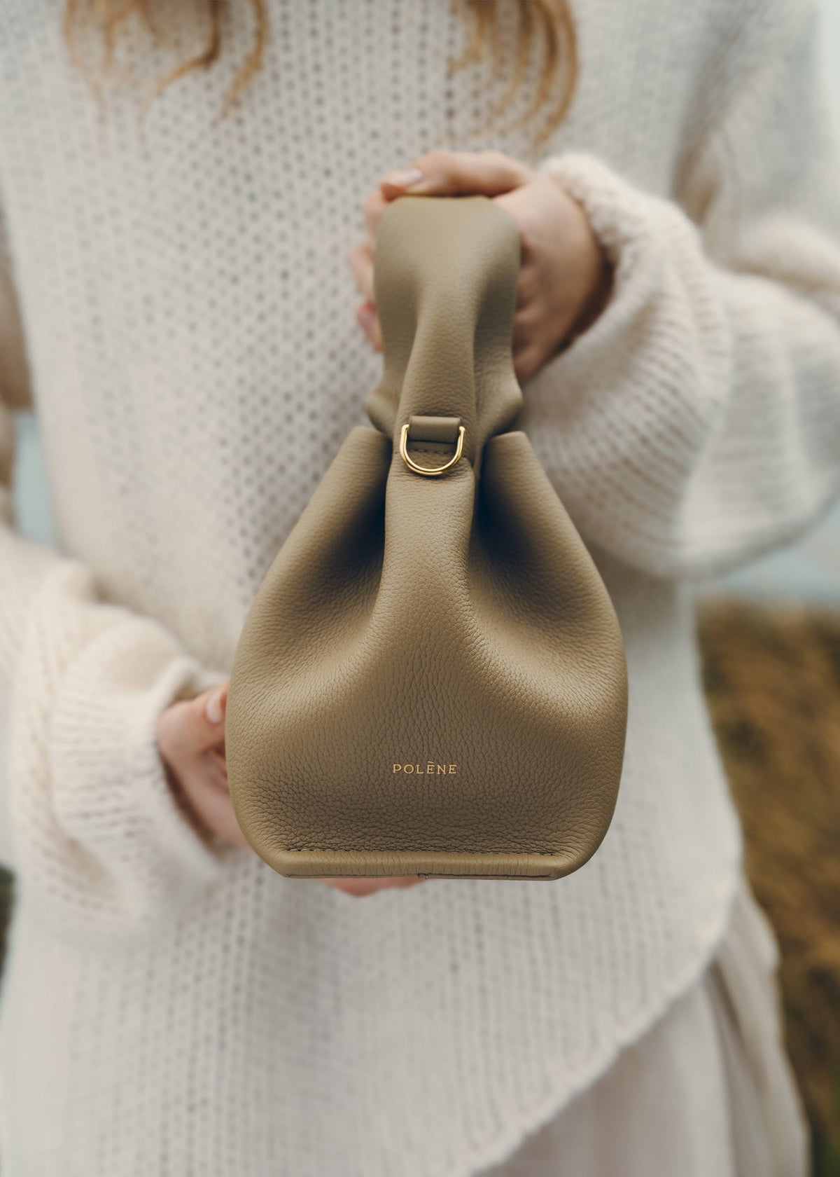 PLNE - Numéro Neuf Mini - Textured Smoky Olive