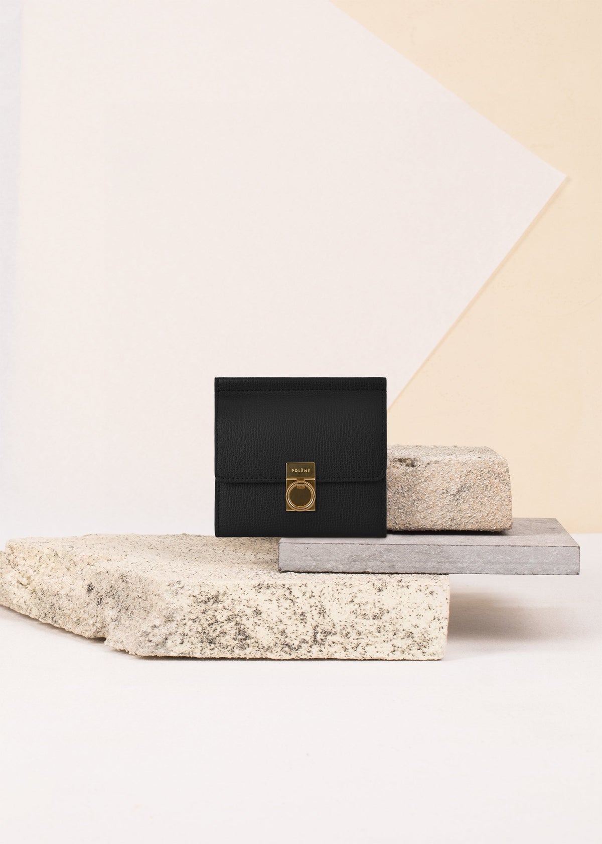 PLNE - Numéro Sept Wallet - Textured Black