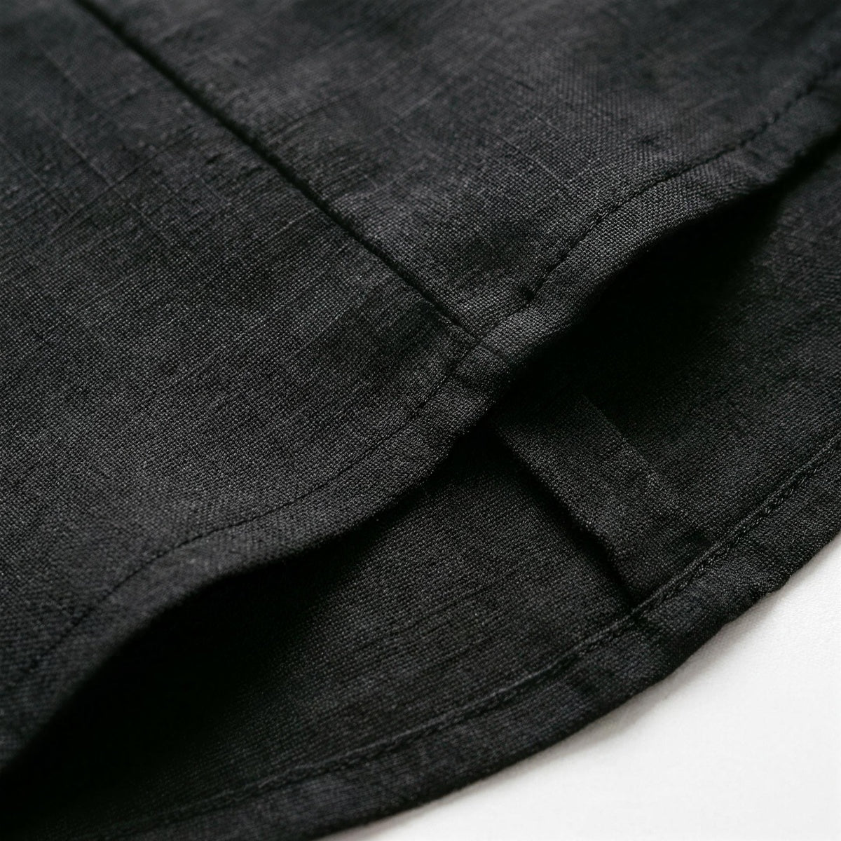 Anna Asymmetric Linen Top