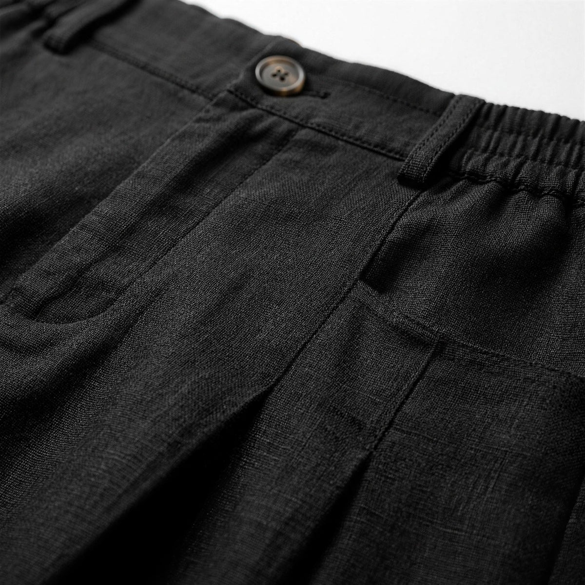 Vera Pleated Linen Trousers